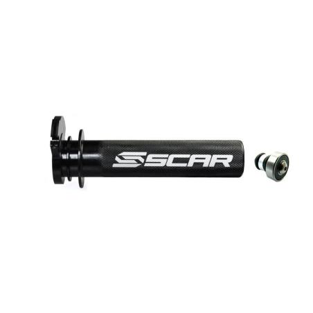 SCAR TT501 : Caña de gas SCAR de aluminio + Rodamiento negro KTM/Husqvarna