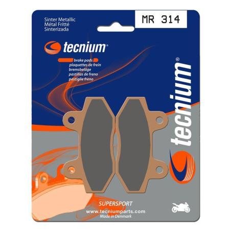 TECNIUM MR314 : Pastillas de freno Tecnium MR314 Sinterizadas