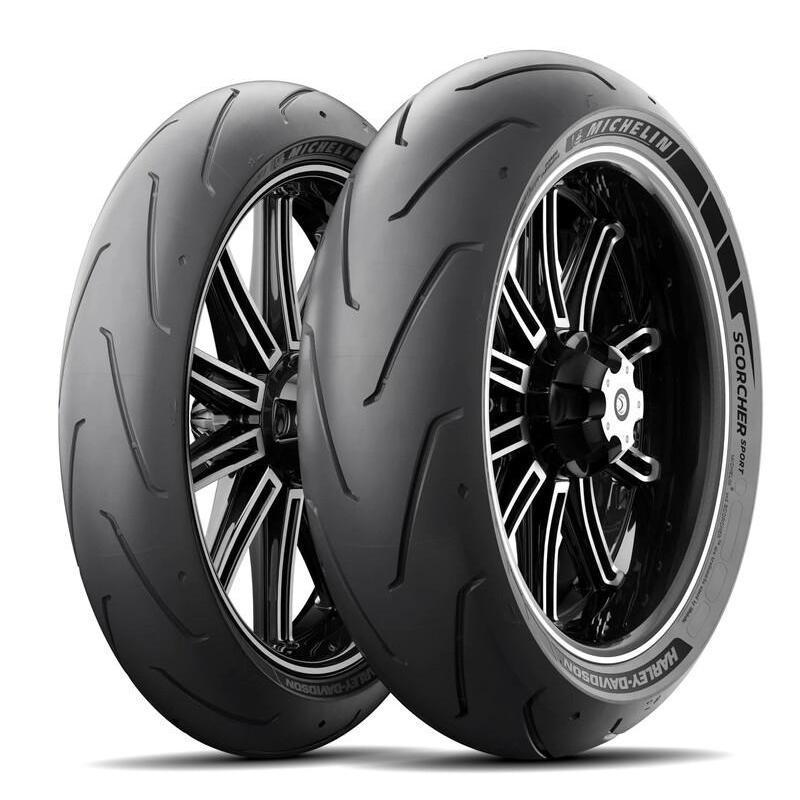 MICHELIN 475979 : Neumático MICHELIN SCORCHER SPORT (HARLEY-D) 120/70 ZR 17 M/C (58W) TL