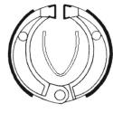 TECNIUM BA043 : Zapatas de freno Tecnium BA043