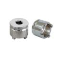 JMP 7228129 : Vaso almenado cilíndrico para eje oscillante/chasis JMP Øint34mm /Øext43mm 4 muescas Kawasaki
