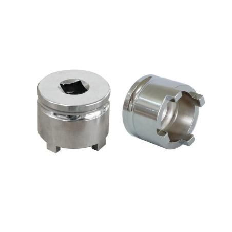 JMP 7228129 : Vaso almenado cilíndrico para eje oscillante/chasis JMP Øint34mm /Øext43mm 4 muescas Kawasaki