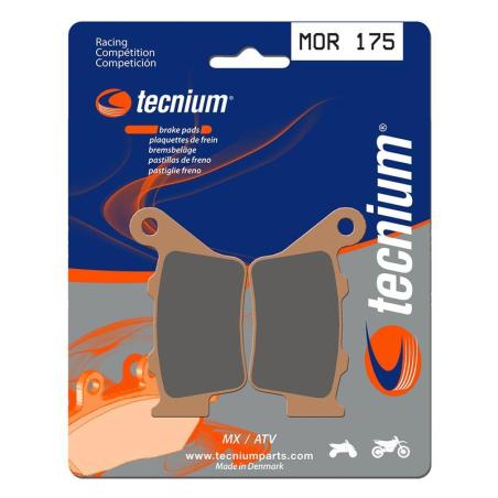 TECNIUM MOR175 : Pastillas de freno Tecnium MOR175 Sinterizadas