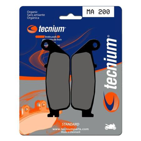 TECNIUM MA200 : Pastillas de freno Tecnium MA200 Orgánicas