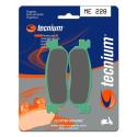 TECNIUM ME228 : Pastillas de freno Tecnium Scooter orgánicas ME228