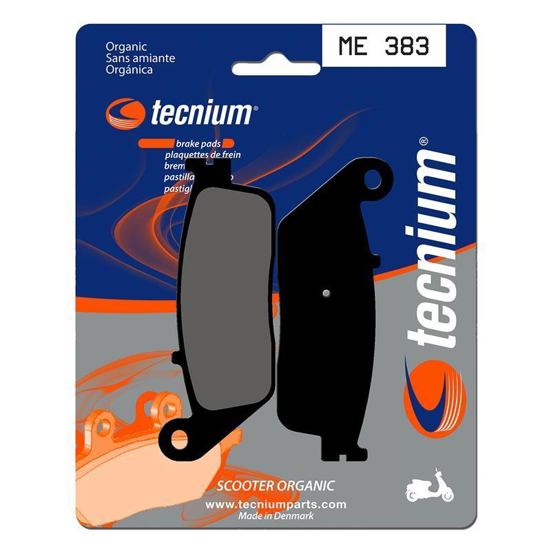 TECNIUM ME383 : Pastillas de freno Tecnium Scooter orgánicas ME383