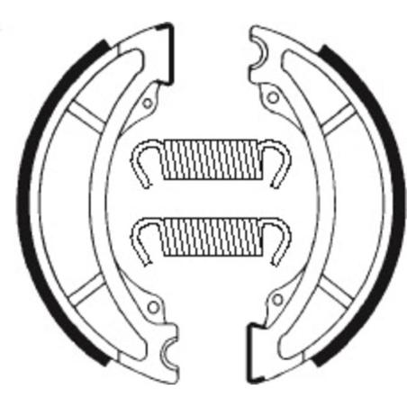 TECNIUM BA036 : Zapatas de freno Tecnium BA036