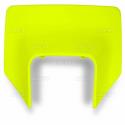 UFO HU03387#DFLU : Careta UFO Husqvarna amarillo fluor HU03387-DFLU