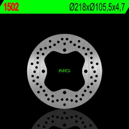 NG BRAKE DISC 1502 : Disco de freno NG BRAKES redondo fijo