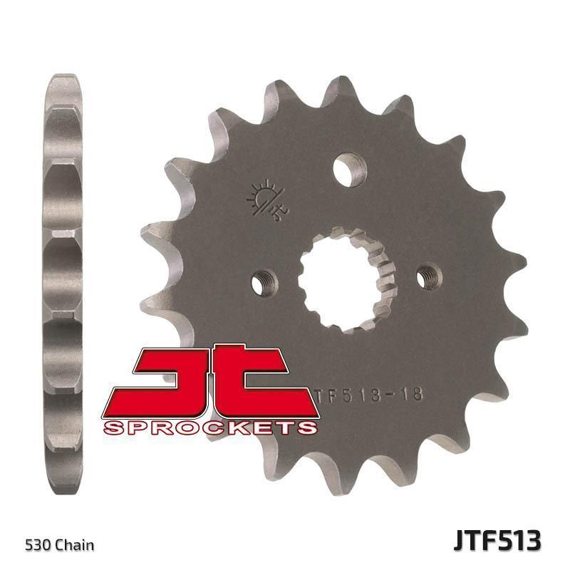 JT SPROCKETS JTF513.13 : Piñón JT de acero Kaw/Suz/Yam 13 dientes