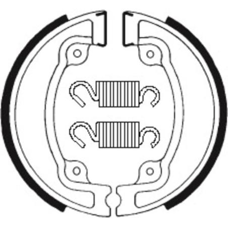 TECNIUM BA041 : Zapatas de freno Tecnium BA041