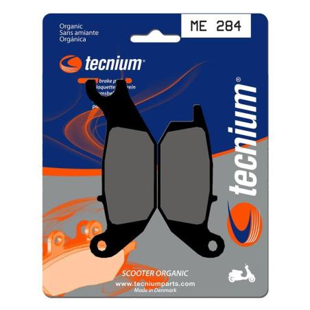 TECNIUM ME284 : Pastillas de freno Tecnium Scooter orgánicas ME284