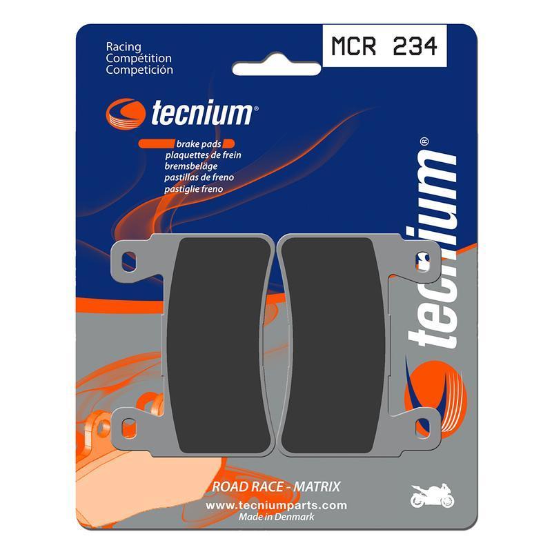 TECNIUM MCR234 : Pastillas de freno Tecnium MCR234 Sinterizadas Carbono
