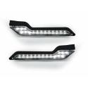 BARKBUSTERS LED-002-02-WH : Kit luces de posición LED luz blanca, paramanos Barkbusters VPS,STORM