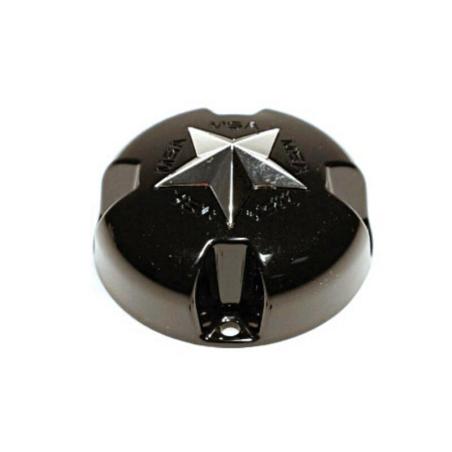 MSA WHEELS MSA CAP BLCK : Tapa de buje M18 / M17 / M15 / M12 negro