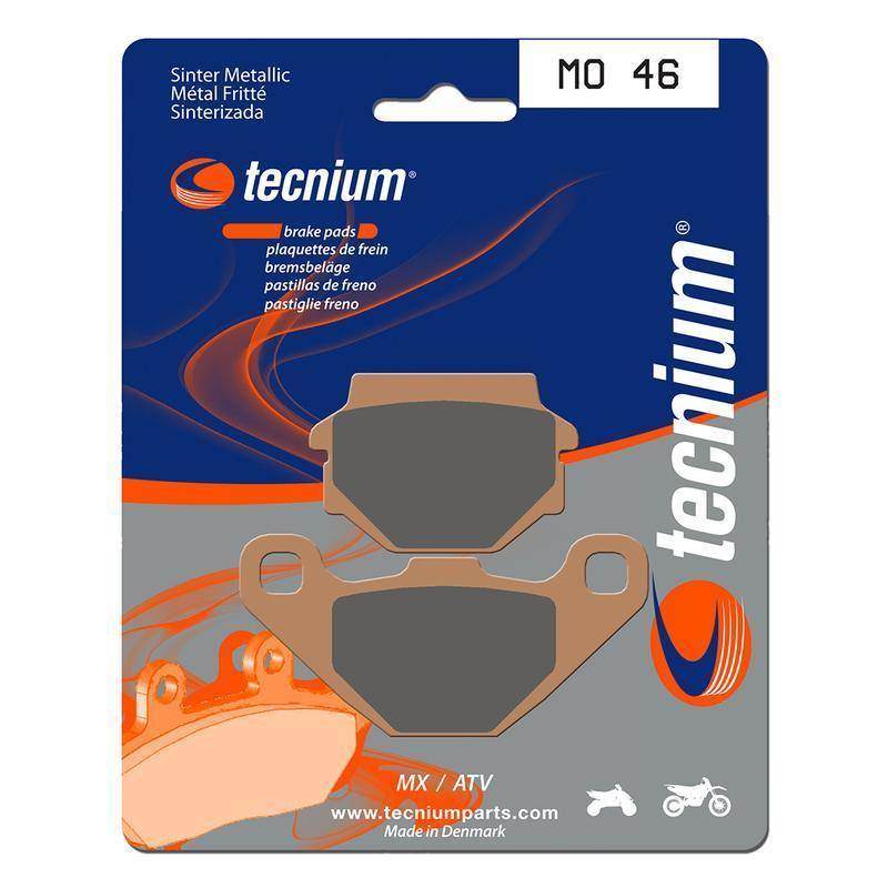 TECNIUM MO46 : Pastillas de freno Tecnium MO46 Sinterizadas