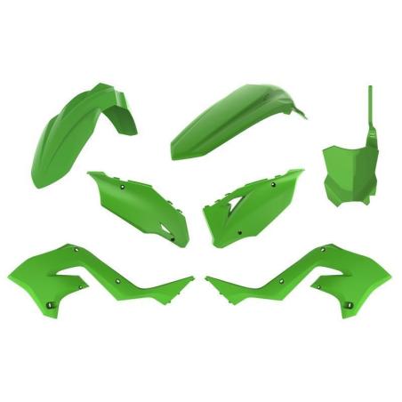 POLISPORT 90933 : Kit de plástica Polisport Restyling, verde KX125/250