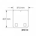 V-FORCE 3P411H : Láminas  de carbono para caja de láminas V-Force 3R