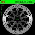 NG BRAKE DISC 1465 : Disco de freno NG BRAKES redondo flotante