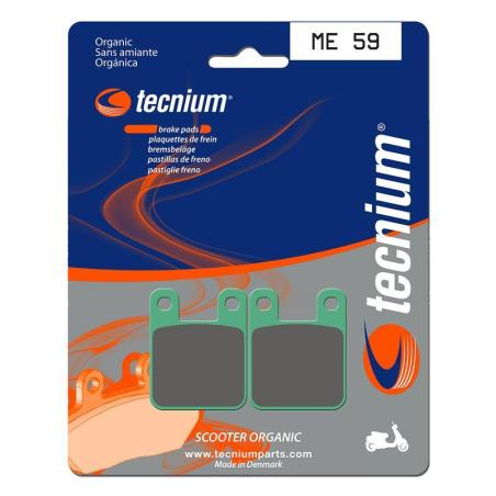 TECNIUM ME59 : Pastillas de freno Tecnium Scooter orgánicas ME59