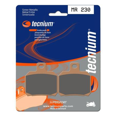 TECNIUM MR230 : Pastillas de freno Tecnium MR230 Sinterizadas