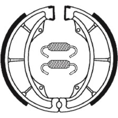 TECNIUM BA183 : Zapatas de freno Tecnium BA183