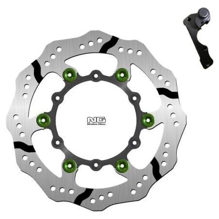 NG BRAKE DISC 1153XBHK02 : Kit disco de freno sobredimensionado NG BRAKES ondulado flotante