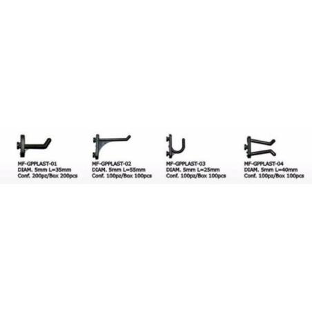 BIKE LIFT KIT 100 MIX GANCI : 4 TIPOS DE PORTA-HERRAMIENTAS PARA PANELES DE PARED BIKE LIFT