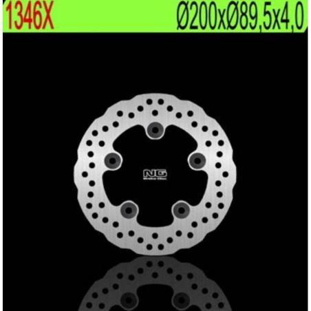 NG BRAKE DISC 1346X : Disco de freno NG BRAKES ondulado fijo