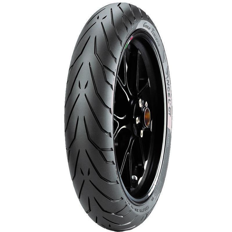 PIRELLI 2490900 : Neumático PIRELLI ANGEL GT (F) 110/80 R 19 M/C 59V TL
