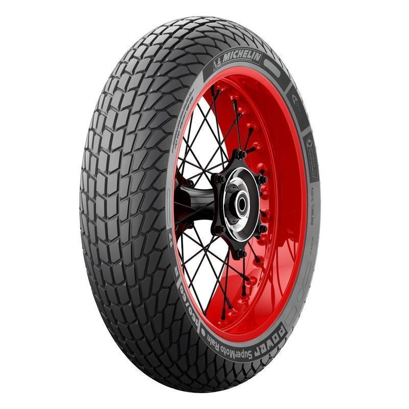 MICHELIN 784399 : Neumático MICHELIN POWER SUPERMOTO RAIN 160/60 R 17 NHS TL