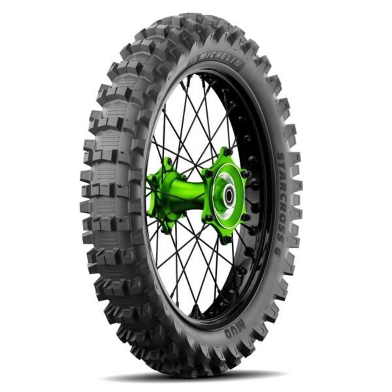 MICHELIN 871319 : Neumático MICHELIN STARCROSS 6 MUD 100/90-19 M/C NHS 57M TT