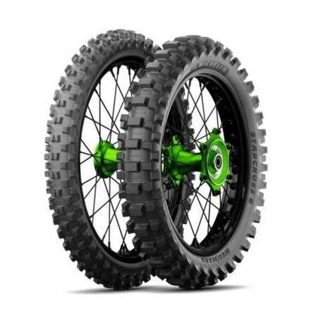 MICHELIN 954297 : Neumático MICHELIN STARCROSS 6 MEDIUM HARD 110/100-18 M/C NHS 64M TT