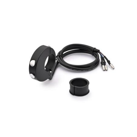 DAYTONA 80918 : Botonera DAYTONA CNC 2 botones para velocímetro Velona - Negro