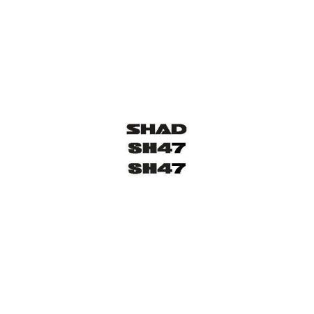 SHAD D1B47ETR : CJTO ADHESIVOS SH47