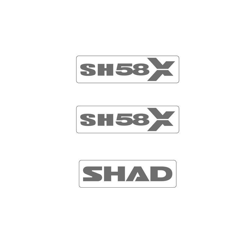 SHAD D1B58ETR : CJTO ADHESIVOS SH58X