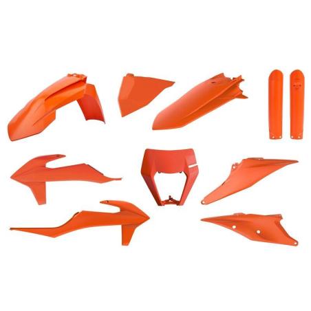 POLISPORT 91041 : Kit de plásticos Polisport, KTM, naranja