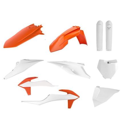 POLISPORT 91012 : Kit de plásticos POLISPORT color OEM - KTM SX/SX-F