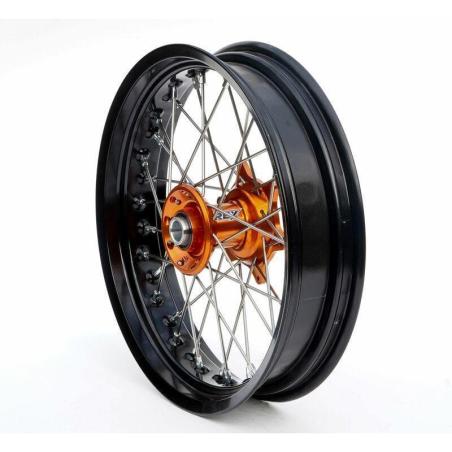 RFX FXWH 50004 55OR : Rueda delantera completa RFX Race SM 17x3,50