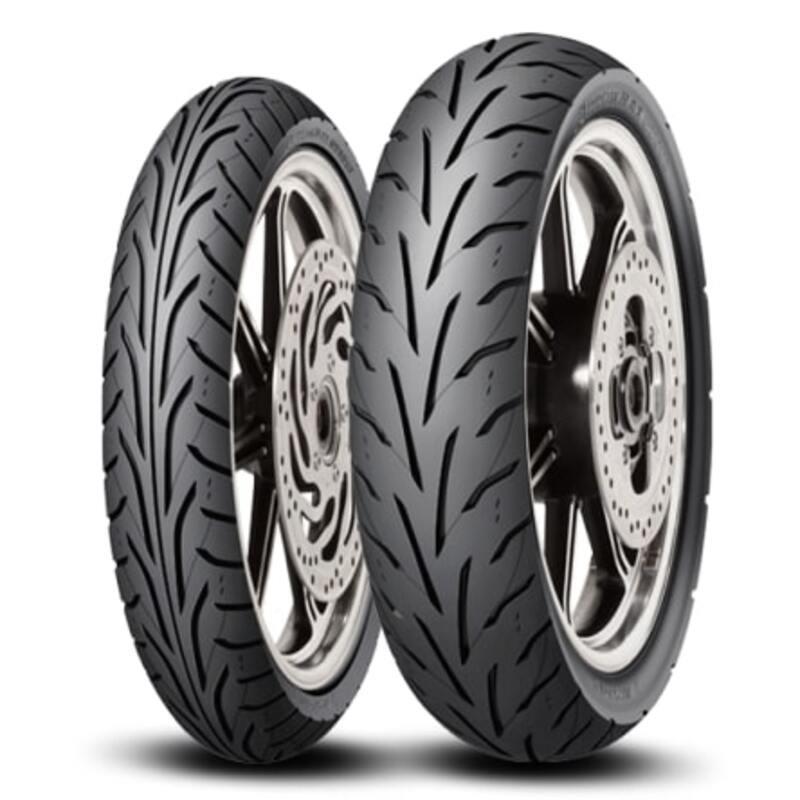 DUNLOP 640467 : Neumático DUNLOP ARROWMAX GT601 80/90-17 M/C 50P TL