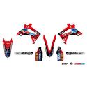 UFO  : Kit de plástica UFO OEM Color Honda CRF250R