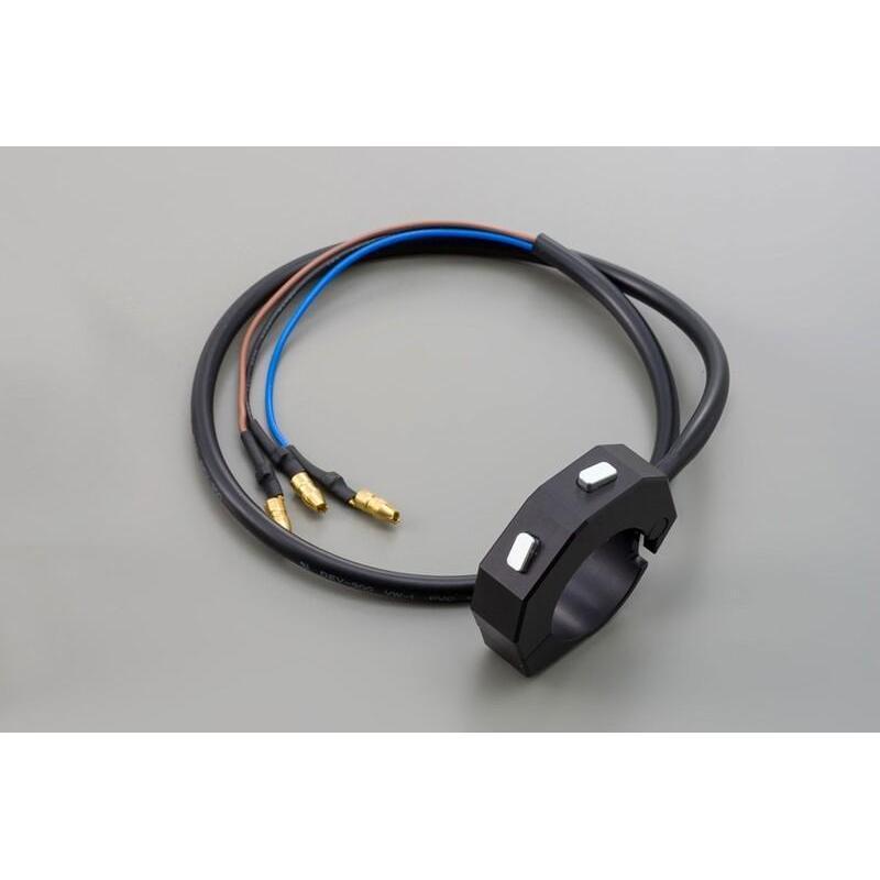 DAYTONA 87047 : Botonera DAYTONA CNC 2 botones para velocímetro Velona - Negro