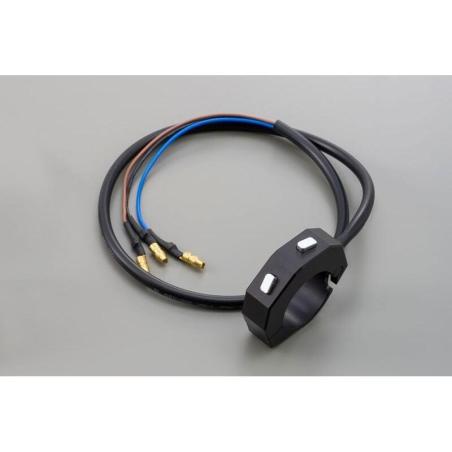 DAYTONA 87047 : Botonera DAYTONA CNC 2 botones para velocímetro Velona - Negro