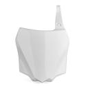 POLISPORT 8662900002 : POLISPORT Front Number Plate White Kawasaki KX85/KX100