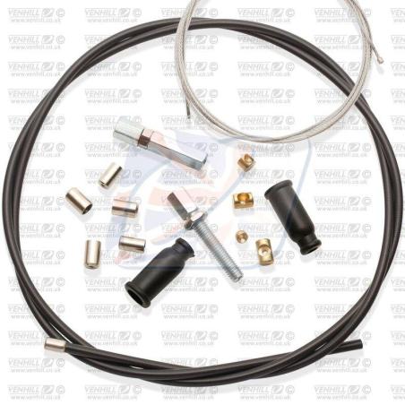 VENHILL U01-4-103-BK : Kit cable de acelerador universal VENHILL - exterior 5mm / 2.35m