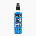 MUC-OFF 1099924 : Limpiador antibacteriano de lentes y cascos MUC-OFF Helmet & Visor Cleaner - Spray 30ml x18