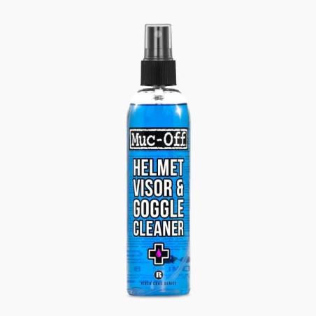 MUC-OFF 1099924 : Limpiador antibacteriano de lentes y cascos MUC-OFF Helmet & Visor Cleaner - Spray 30ml x18