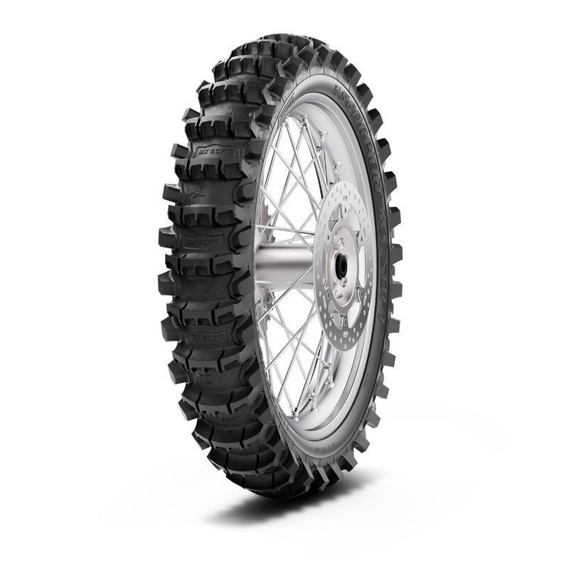 PIRELLI 4238400 : Neumático PIRELLI SCORPION MX SOFT 120/80-19 63M NHS TT