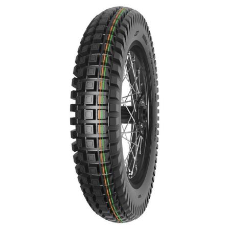 MITAS 70001077 : Neumático MITAS TRIAL X-PRO 120/100R18 68M TL/TT SUPER SOFT ORANGE GREEN