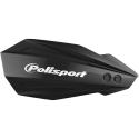 POLISPORT 8308500034 : Paramanos POLISPORT MX Bullit negro - Kawasaki KX250 / 450